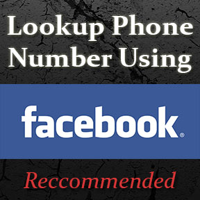 Method: Reverse search a phone number on Facebook