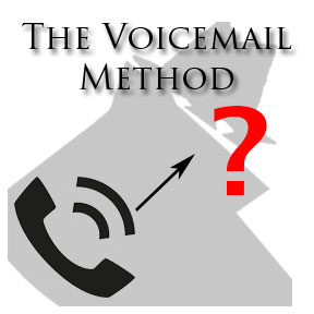 Method: Listen to the unknown callers voicemail without actually calling them