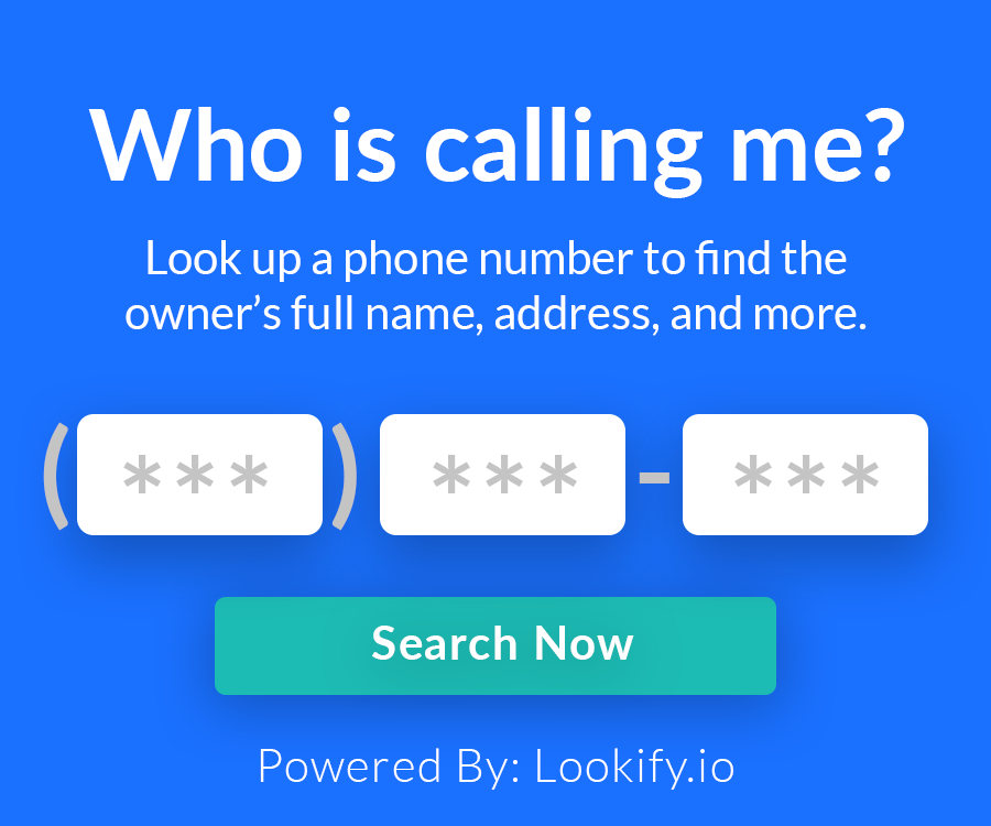 Lookify.io - Lookup any phone number